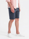 Ombre Clothing Pantaloncini corti strutturati in maglia da uomo con vita elastica Ombre Clothing