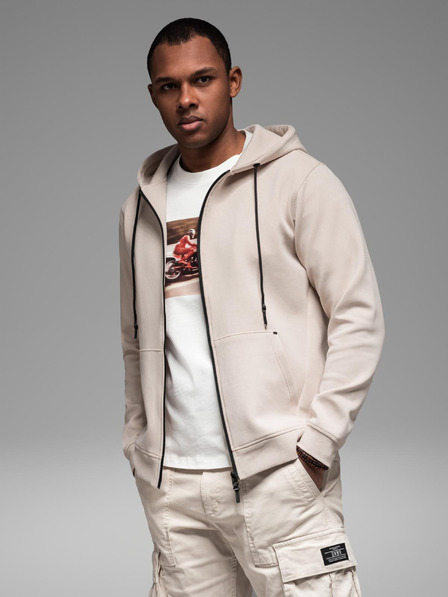 Ombre Clothing Felpa con cappuccio in stile streetwear Ombre Clothing