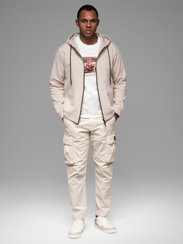 Ombre Clothing Felpa con cappuccio in stile streetwear Ombre Clothing