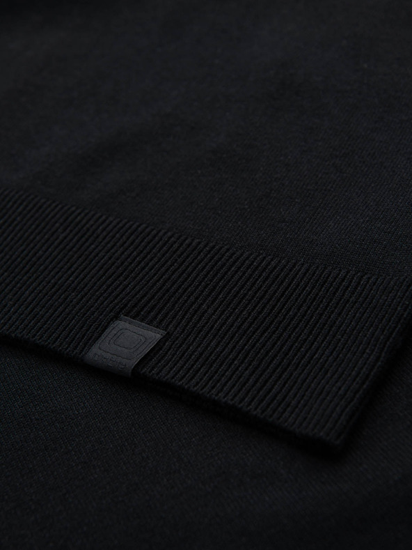 Ombre Clothing Maglione lavorato a maglia con punti strutturati da uomo Ombre Clothing