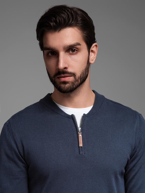 Ombre Clothing Maglione lavorato a maglia con punti strutturati da uomo Ombre Clothing