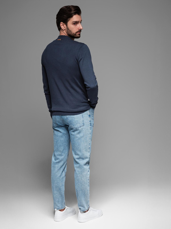 Ombre Clothing Maglione lavorato a maglia con punti strutturati da uomo Ombre Clothing