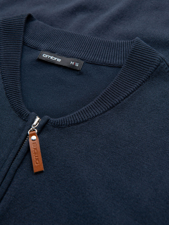 Ombre Clothing Maglione lavorato a maglia con punti strutturati da uomo Ombre Clothing