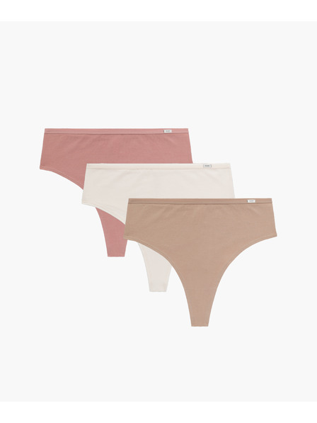 Atlantic Slip brasiliano da donna ATLANTIC Confezione da 3 - multicolore
