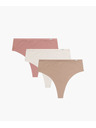Atlantic Slip brasiliano da donna ATLANTIC Confezione da 3 - multicolore