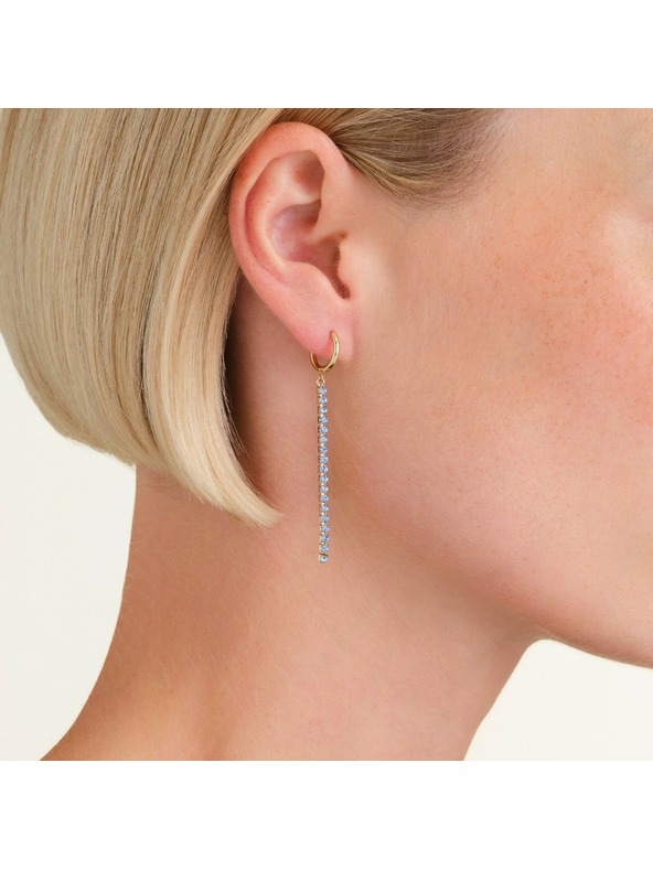 Rosefield Orecchini placcati oro da donna Rosefield JETBG-J918