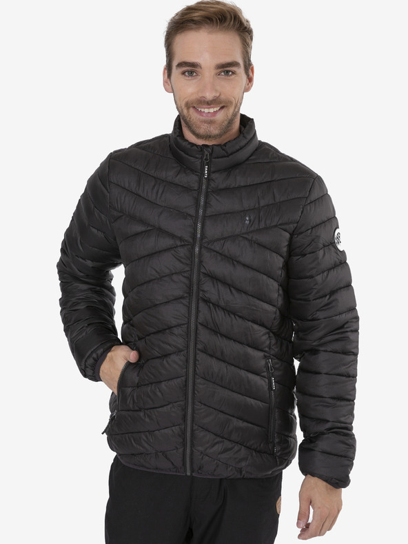 Sam 73 Giacca invernale trapuntata nera da uomo Sam 73