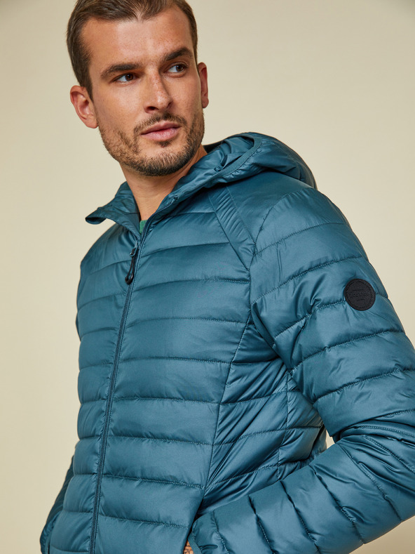ZOOT.lab Giacca da uomo trapuntata leggera con cappuccio ZOOT.lab Ritchy in colore petrolio