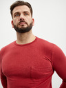ZOOT.lab Maglietta a maniche lunghe rossa da uomo ZOOT.lab