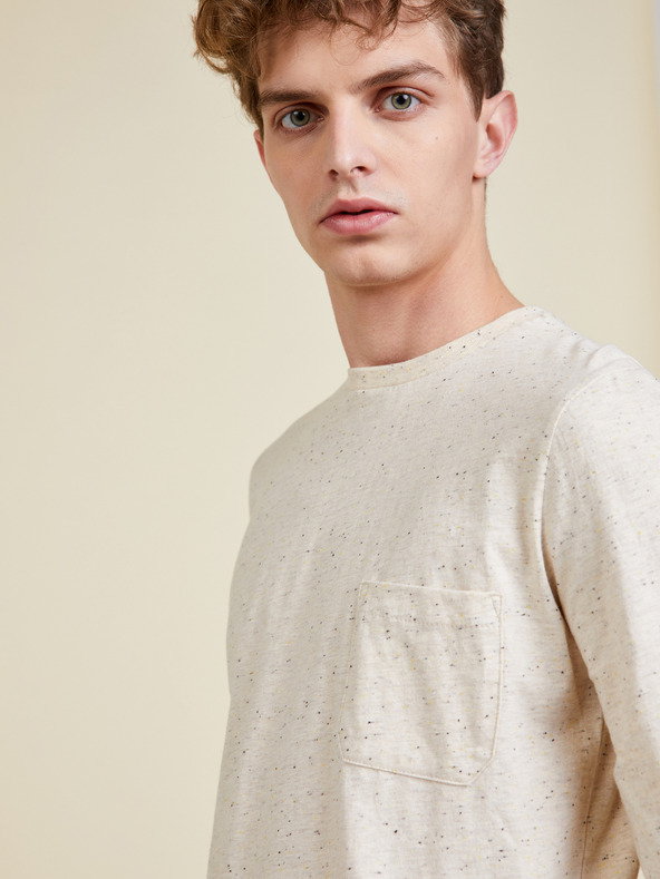 ZOOT.lab Maglietta beige a maniche lunghe ZOOT.lab