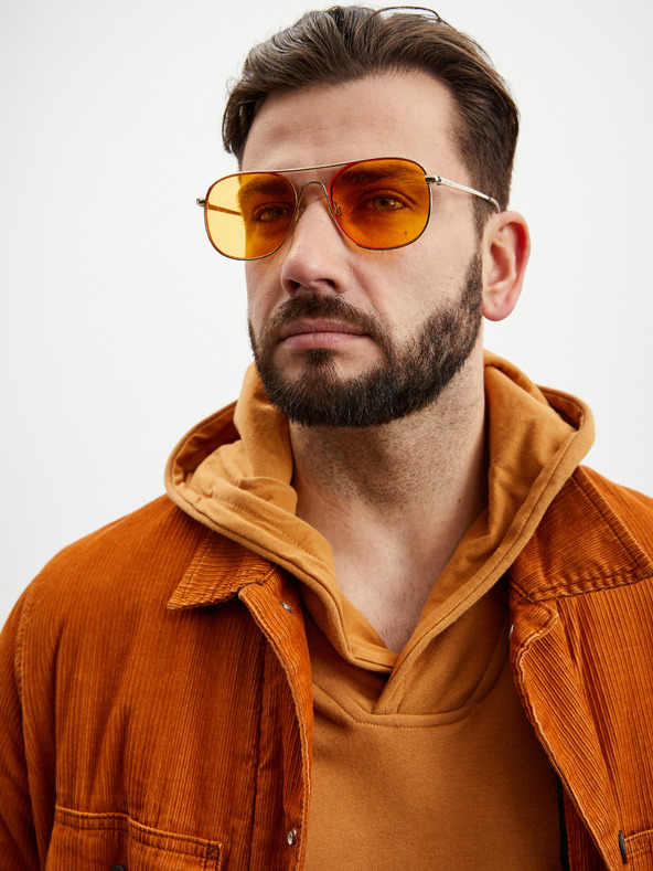 ZOOT.lab Felpa con cappuccio basic marrone da uomo ZOOT.lab Leoš