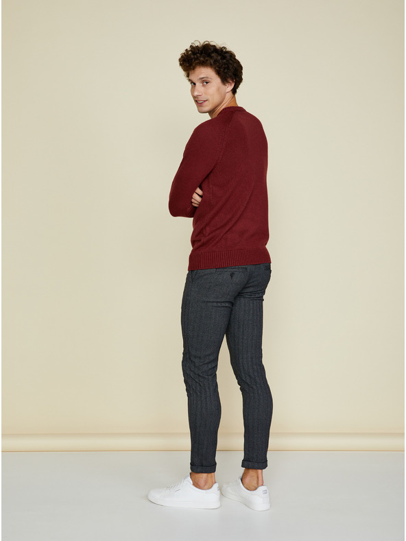 ZOOT.lab Maglione basic da uomo bordeaux ZOOT.lab Olin