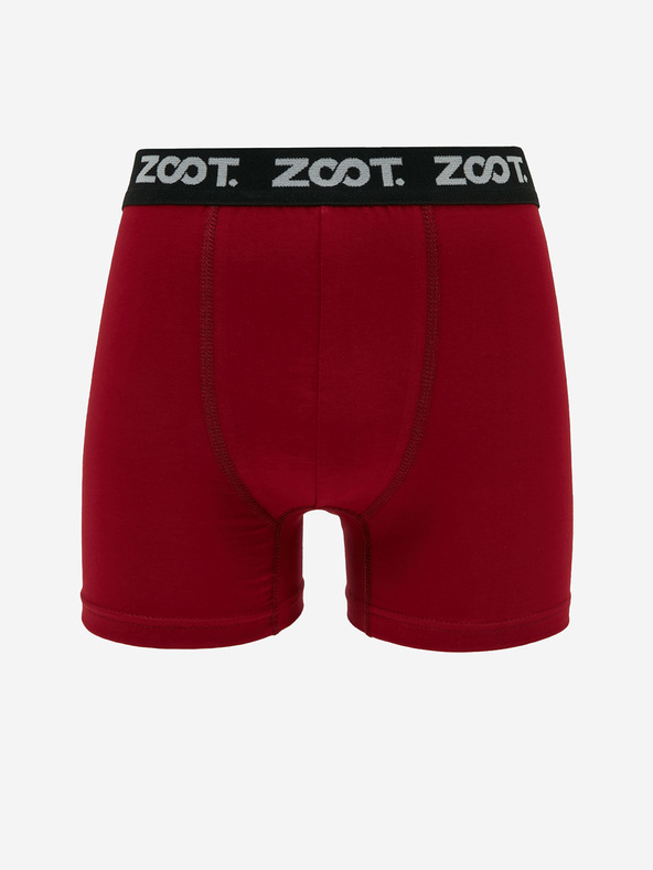 ZOOT.lab Set di tre boxer da uomo in rosso, blu e grigio ZOOT.lab
