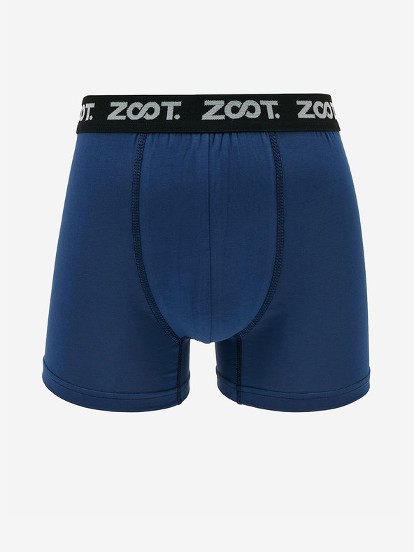 ZOOT.lab Set di tre boxer da uomo in nero, blu e grigio ZOOT.lab