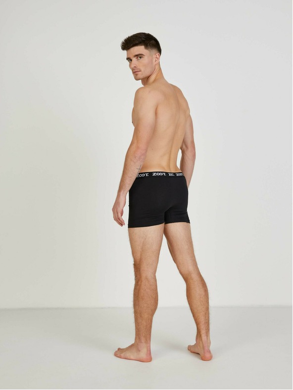 ZOOT.lab Set di tre boxer da uomo in nero, blu e grigio ZOOT.lab
