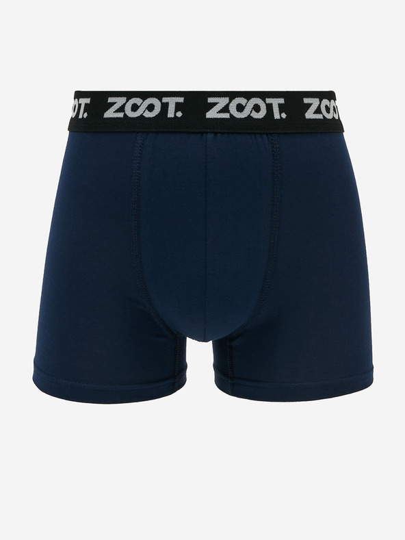 ZOOT.lab Set di tre boxer da uomo in blu, grigio e nero ZOOT.lab