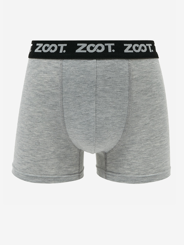 ZOOT.lab Set di tre boxer da uomo in blu, grigio e nero ZOOT.lab