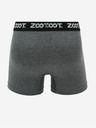 ZOOT.lab Set di tre boxer da uomo in grigio, blu e rosso ZOOT.lab