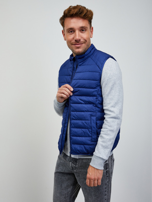 ZOOT.lab Gilet trapuntato blu da uomo ZOOT.lab Jose