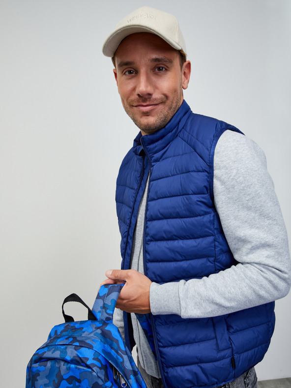 ZOOT.lab Gilet trapuntato blu da uomo ZOOT.lab Jose