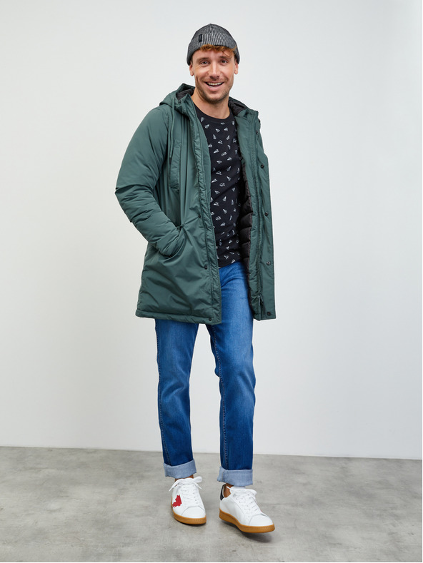 ZOOT.lab Parka con cappuccio verde da uomo ZOOT.lab Charls