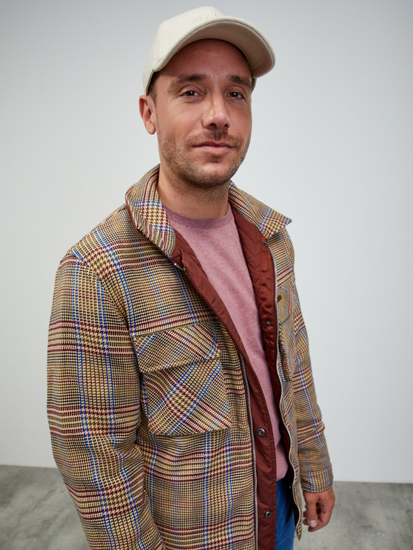 ZOOT.lab Camicia basic rosa antico da uomo ZOOT.lab Rex