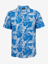 ZOOT.lab Camicia a maniche corte blu fantasia da uomo ZOOT.lab Darrel