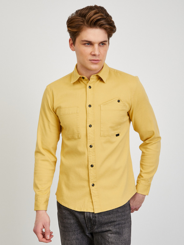 ZOOT.lab Camicia gialla leggera da uomo ZOOT.lab Floyd
