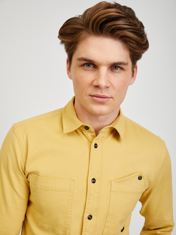 ZOOT.lab Camicia gialla leggera da uomo ZOOT.lab Floyd