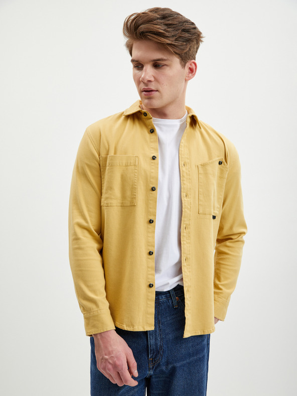 ZOOT.lab Camicia gialla leggera da uomo ZOOT.lab Floyd