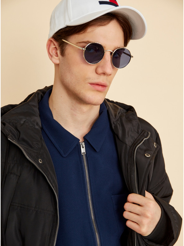 ZOOT.lab Giacca invernale trapuntata nera da uomo ZOOT.lab