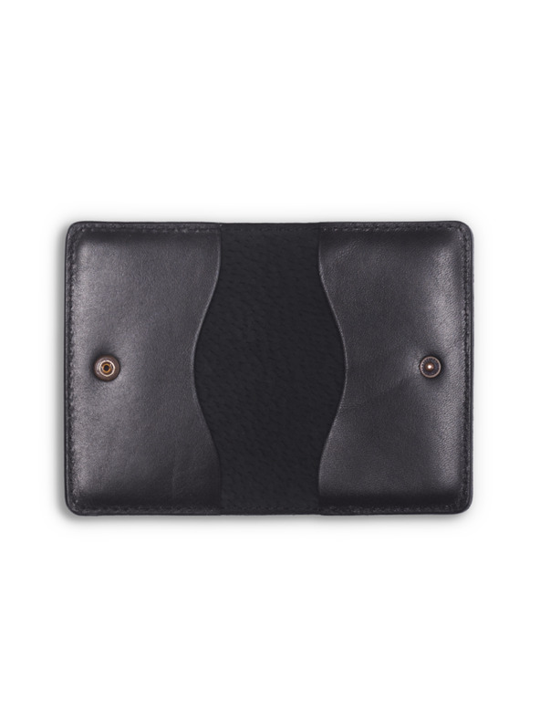 Vasky Vasky Card Case Bill Nero Produzione ceca da Zlín