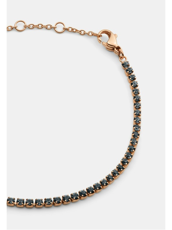 Daniel Wellington Bracciale in acciaio oro rosa Daniel Wellington Tennis DW00401109