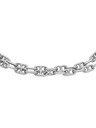 Fossil Bracciale doppio in acciaio da donna Fossil D-Link JA7245040