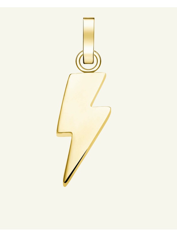 Rosefield Rosefield ciondolo color oro Simbolo Tuono