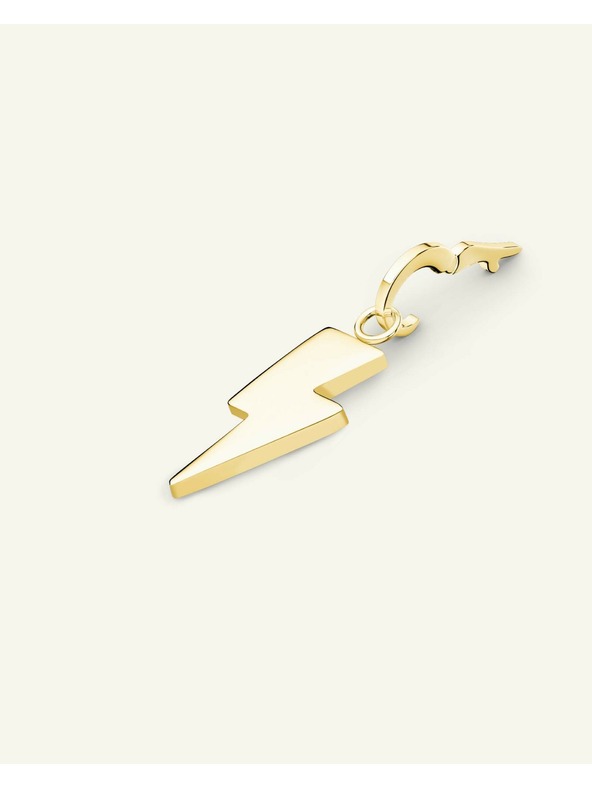 Rosefield Rosefield ciondolo color oro Simbolo Tuono