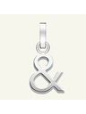 Rosefield Rosefield ciondolo Simbolo Ampersand color argento