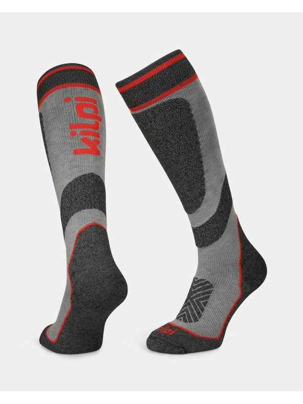 Kilpi Calze da sci unisex Kilpi ANXO-U Grigio scuro