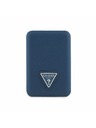 Guess Guess PU Grained Triangle Logo MagSafe Powerbank 5000mAh Blu