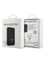Guess Guess PU Grained Triangle Logo MagSafe Powerbank 5000mAh Nero