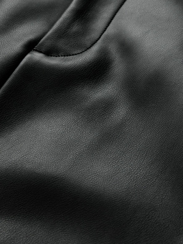 GAP Utility Faux Leather Midi Skirt GAP