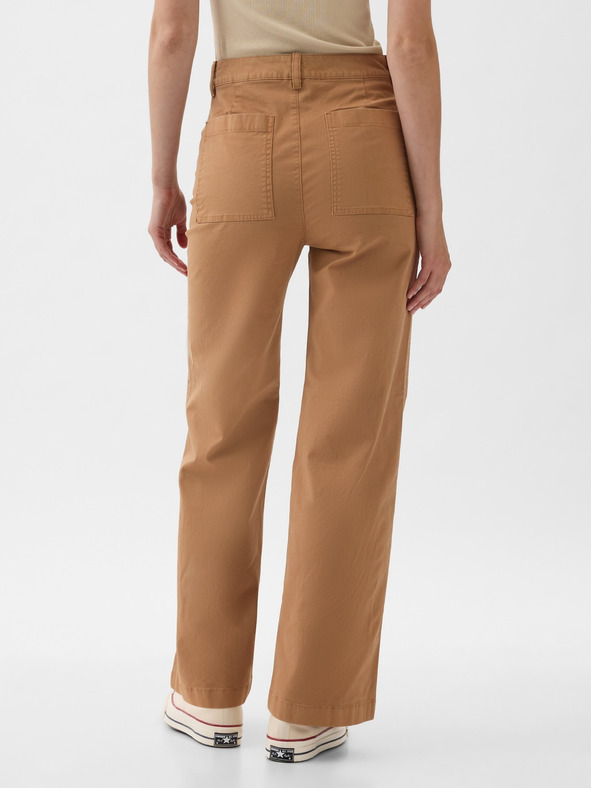 GAP Pantaloni Khaki Wide GAP