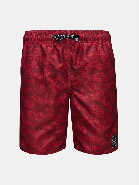 Sam 73 Costume da bagno rosso fantasia bambino SAM 73