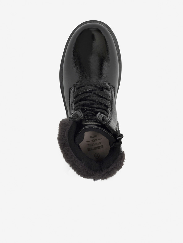 Sam 73 Stivaletti neri da ragazzo in pelliccia sintetica SAM 73 Naomi