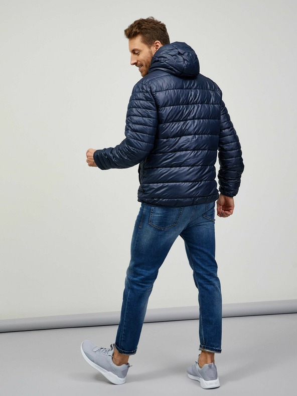 Sam 73 Giacca invernale trapuntata blu scuro da uomo Sam 73