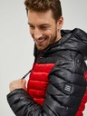 Sam 73 Giacca trapuntata nera e rossa da uomo SAM 73 Ulrik