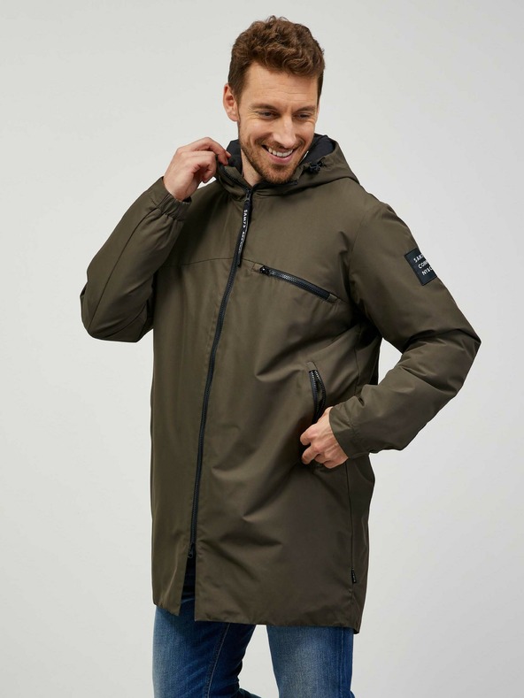 Sam 73 Cappotto da uomo color kaki SAM 73 Cyril