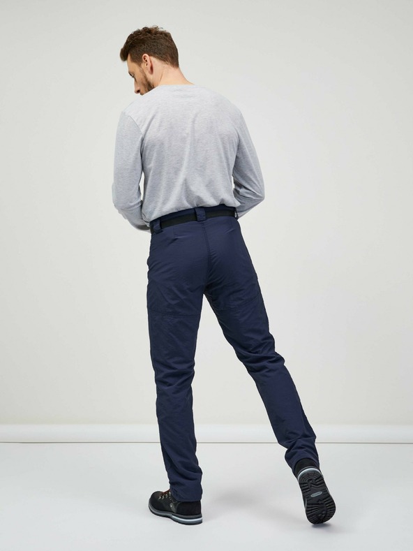 Sam 73 Pantaloni blu scuro da uomo con cintura SAM 73 Ikanto