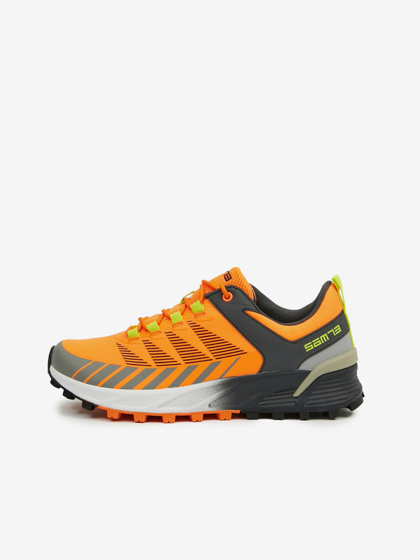 Sam 73 Sneakers SAM73 Daniel uomo grigio e arancione