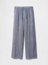 GAP Pantaloni in lino wide-leg GAP